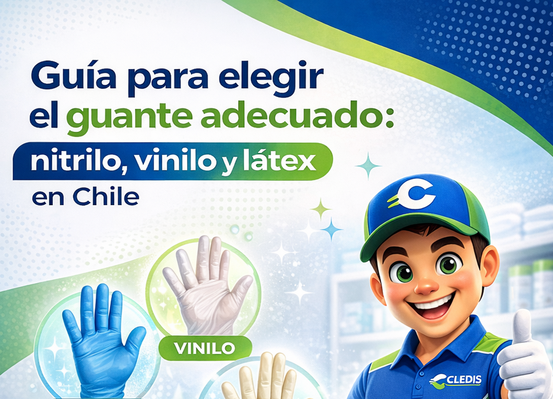 Guía para Elegir el Guante Adecuado: Nitrilo, Vinilo y Látex en Chile