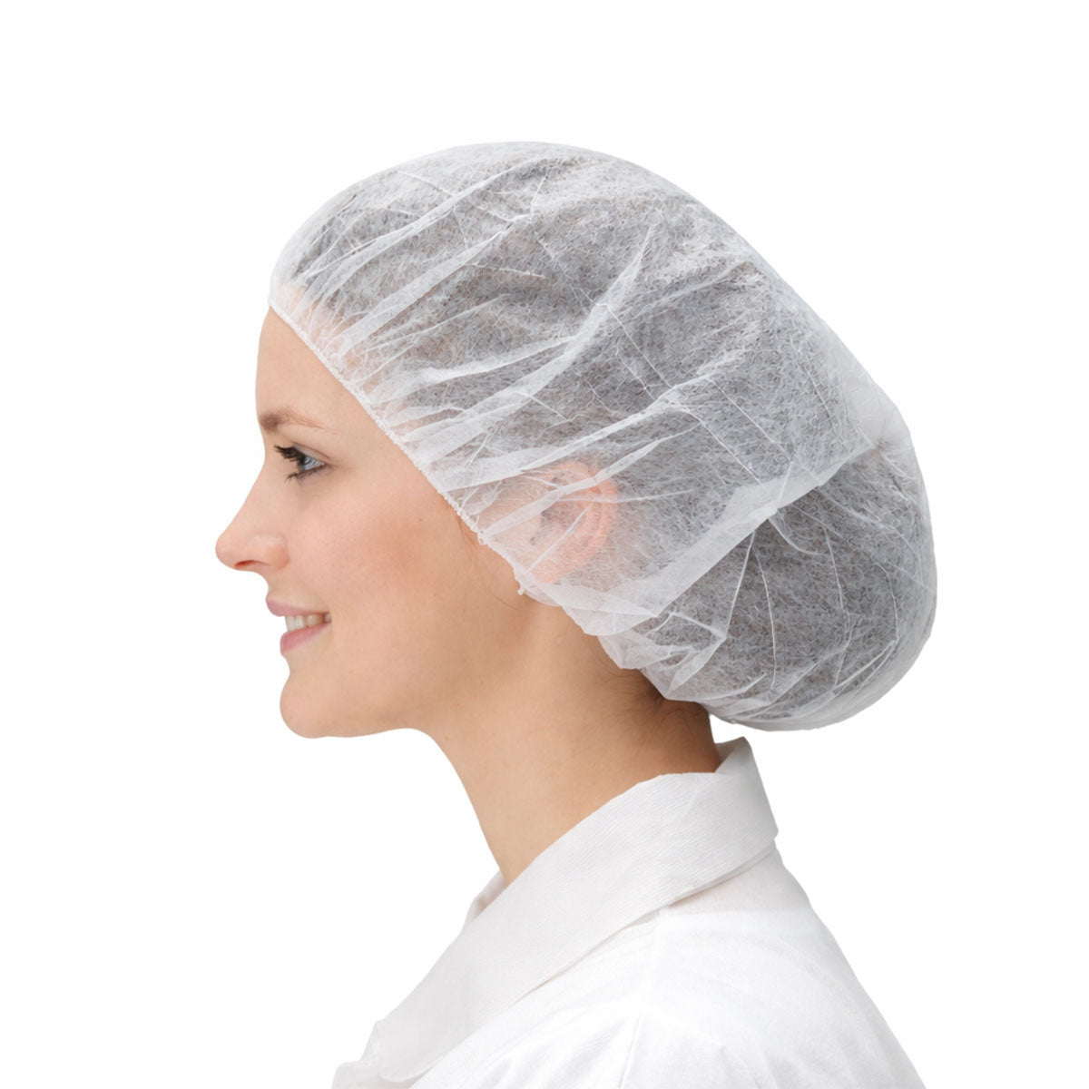 Gorro Desechable tipo Clip Blanco Tresor (100 unidades)