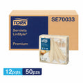 Servilleta Premium Linstyle Tork Color Crema (12 packs de 50 unidades)