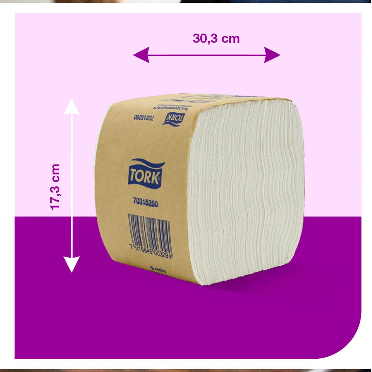 Servilletas Tork Xpressnap Fit (18 packs x 240 unidades)