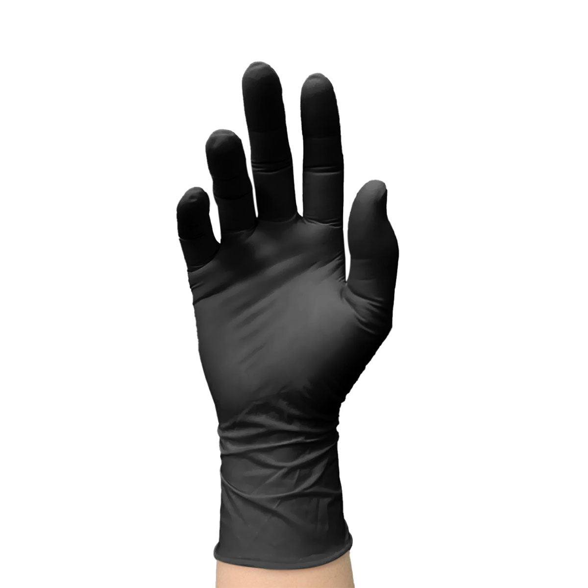 Guante de Nitrilo Negro Tresor Tallas S, M, L (caja 100 unidades)