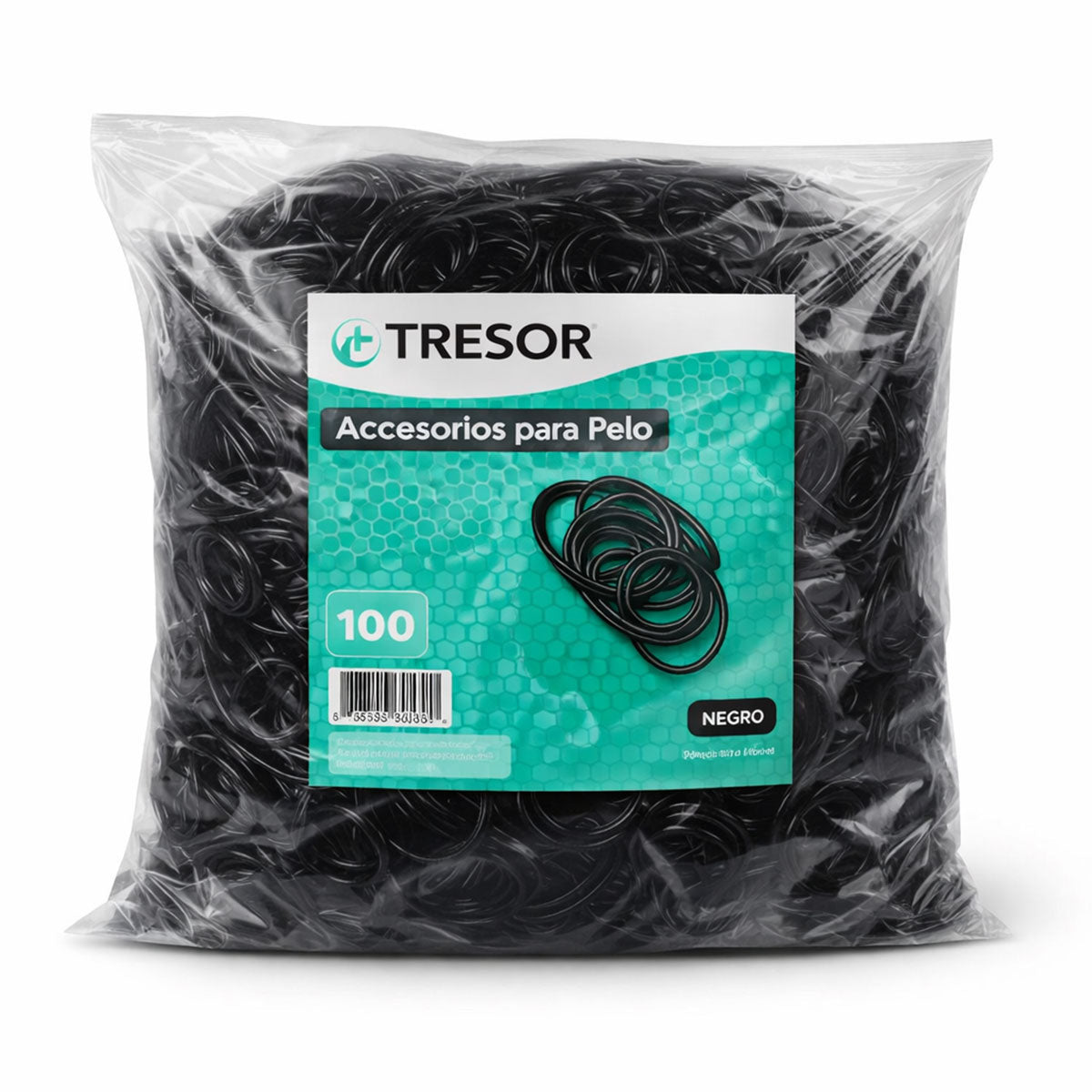 Redecilla para cabello Negra Tresor (100 unidades)