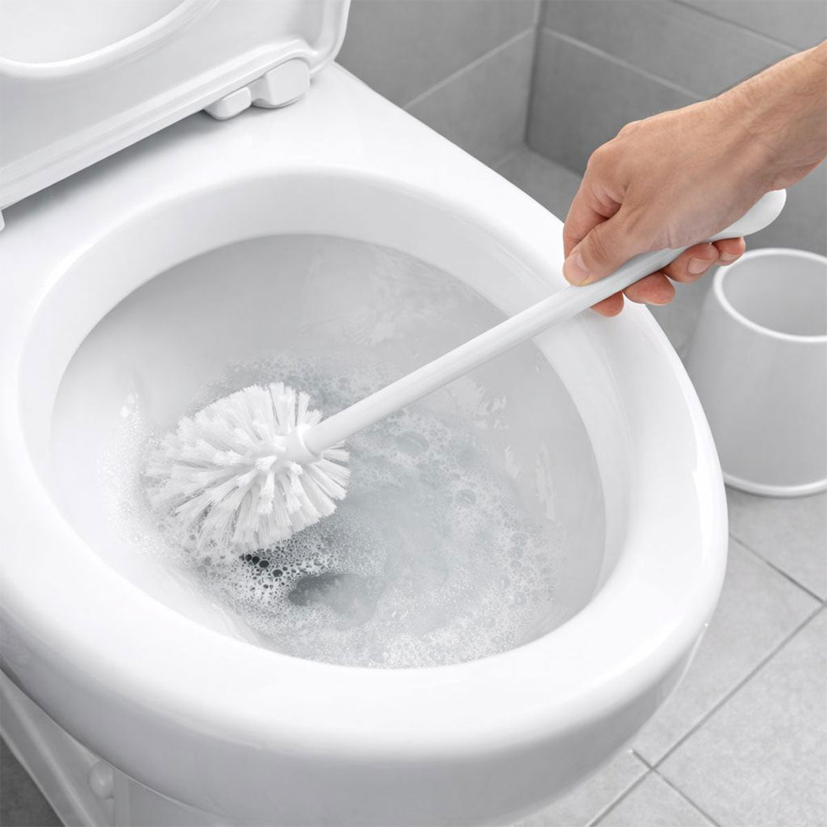 Escobilla Sanitaria con Soporte