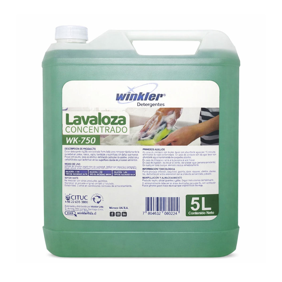 Lavalozas Concentrado (5 litros) WINKLER WK-750