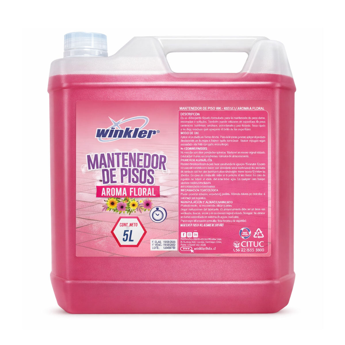 Mantenedor de Piso Variedad de Aromas (5 litros) WINKLER WK-635 LPU
