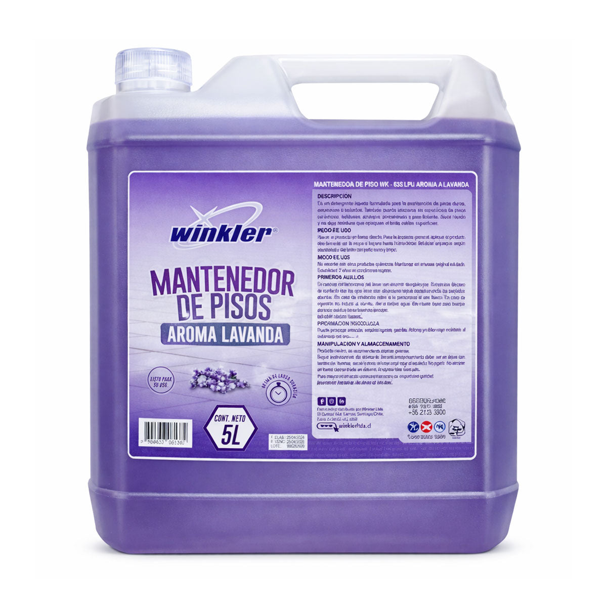 Mantenedor de Piso Variedad de Aromas (5 litros) WINKLER WK-635 LPU