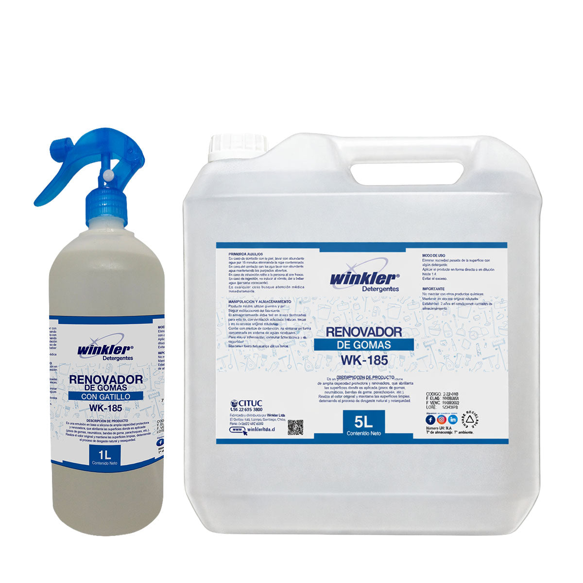 Renovador de Gomas (1 y 5 litros) WINKLER WK-185